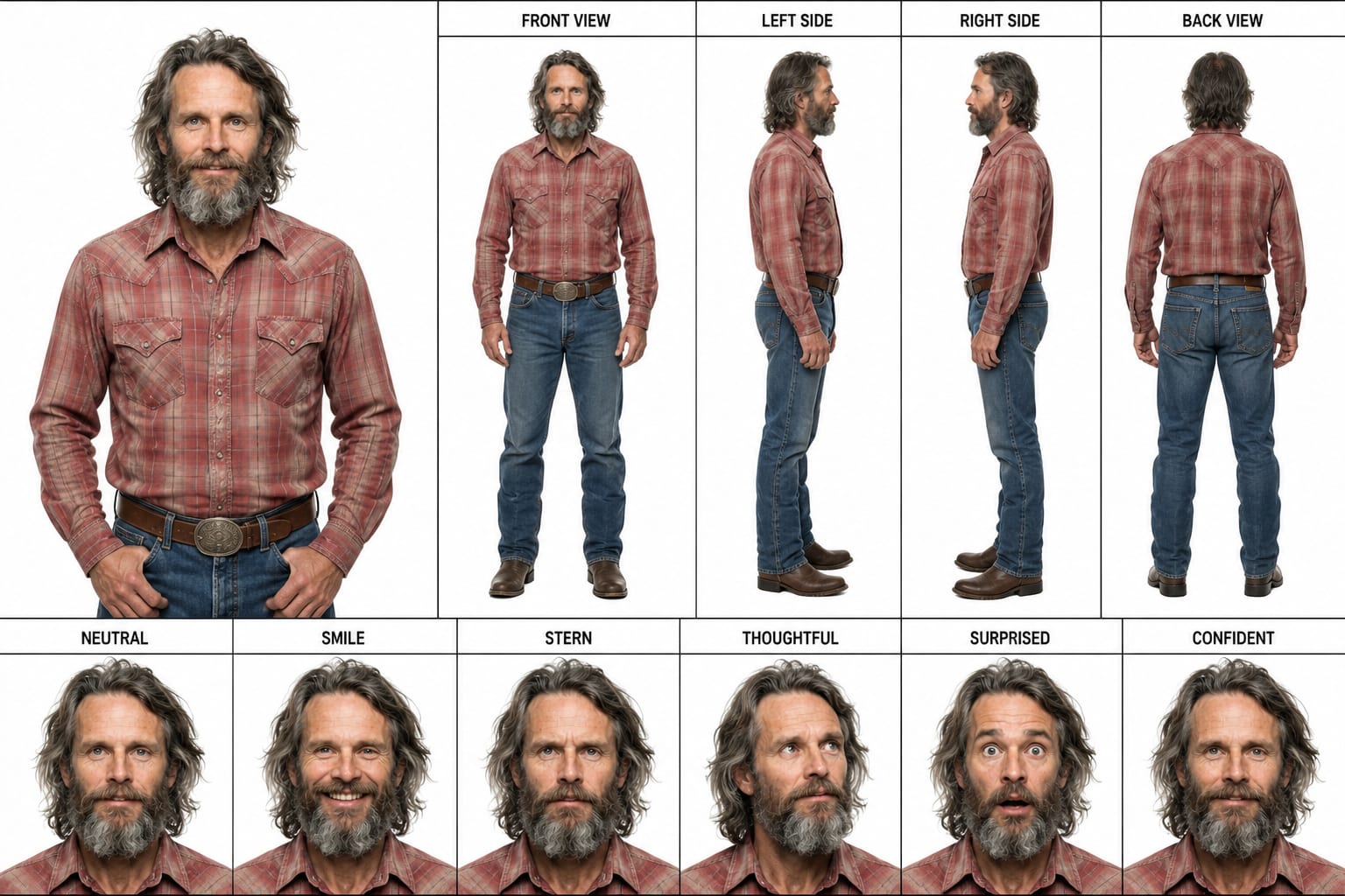 Marty Reynolds — character turnaround