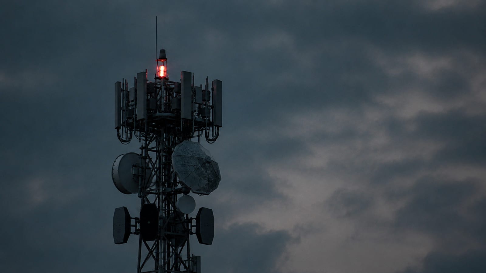 LumenArc tower — the infrastructure arrives first
