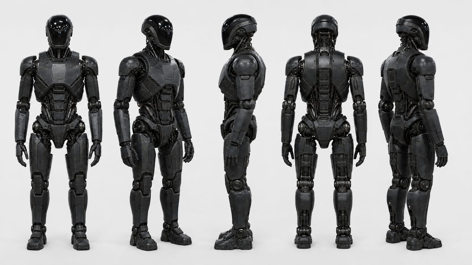 Humanoid unit — turnaround